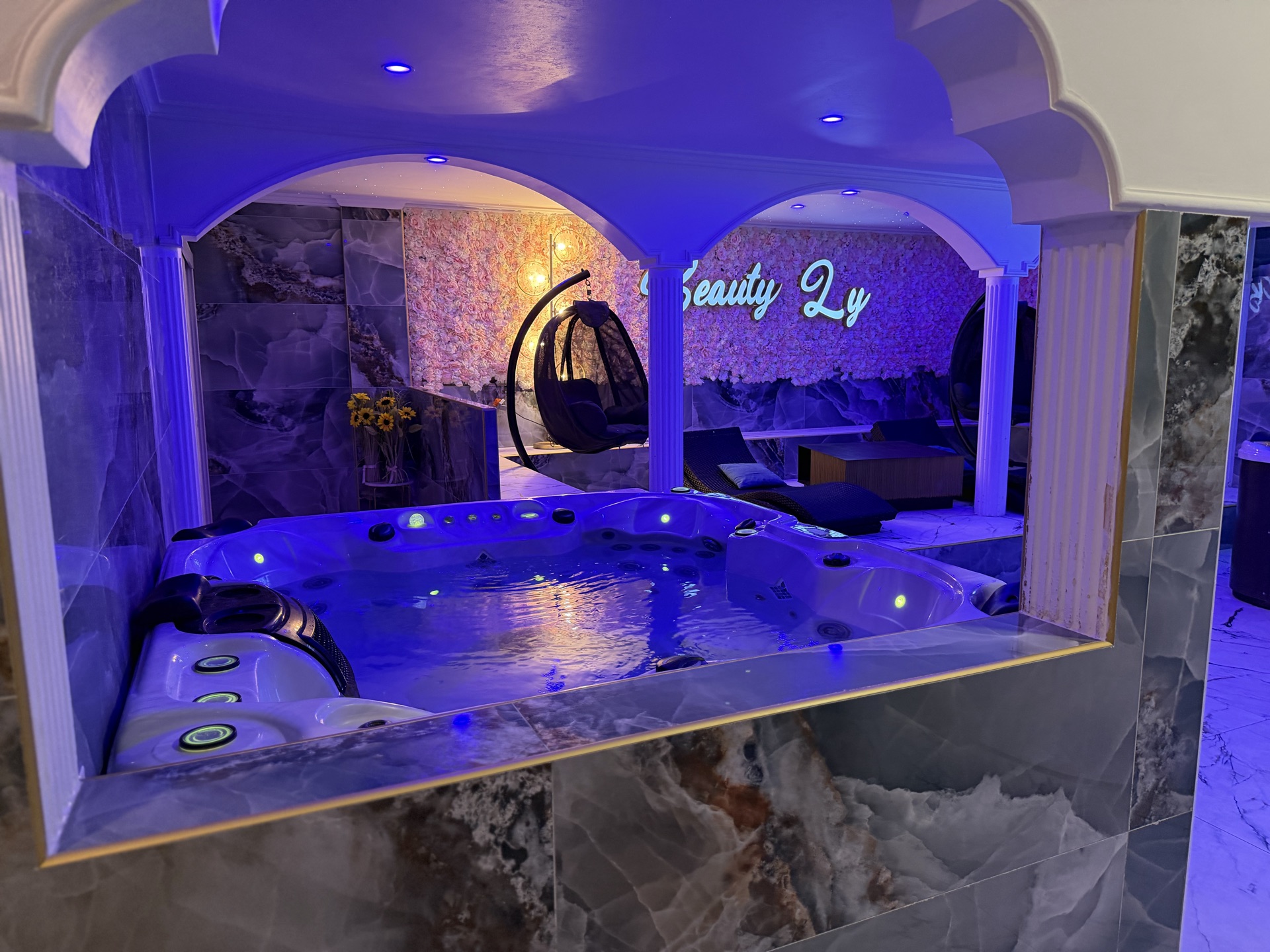 Espace jacuzzi